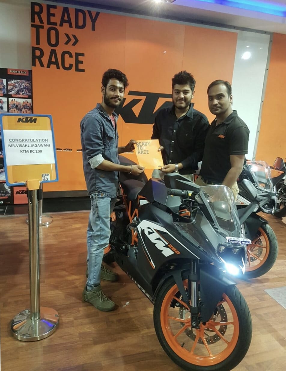 Happy Kishan Auto customer