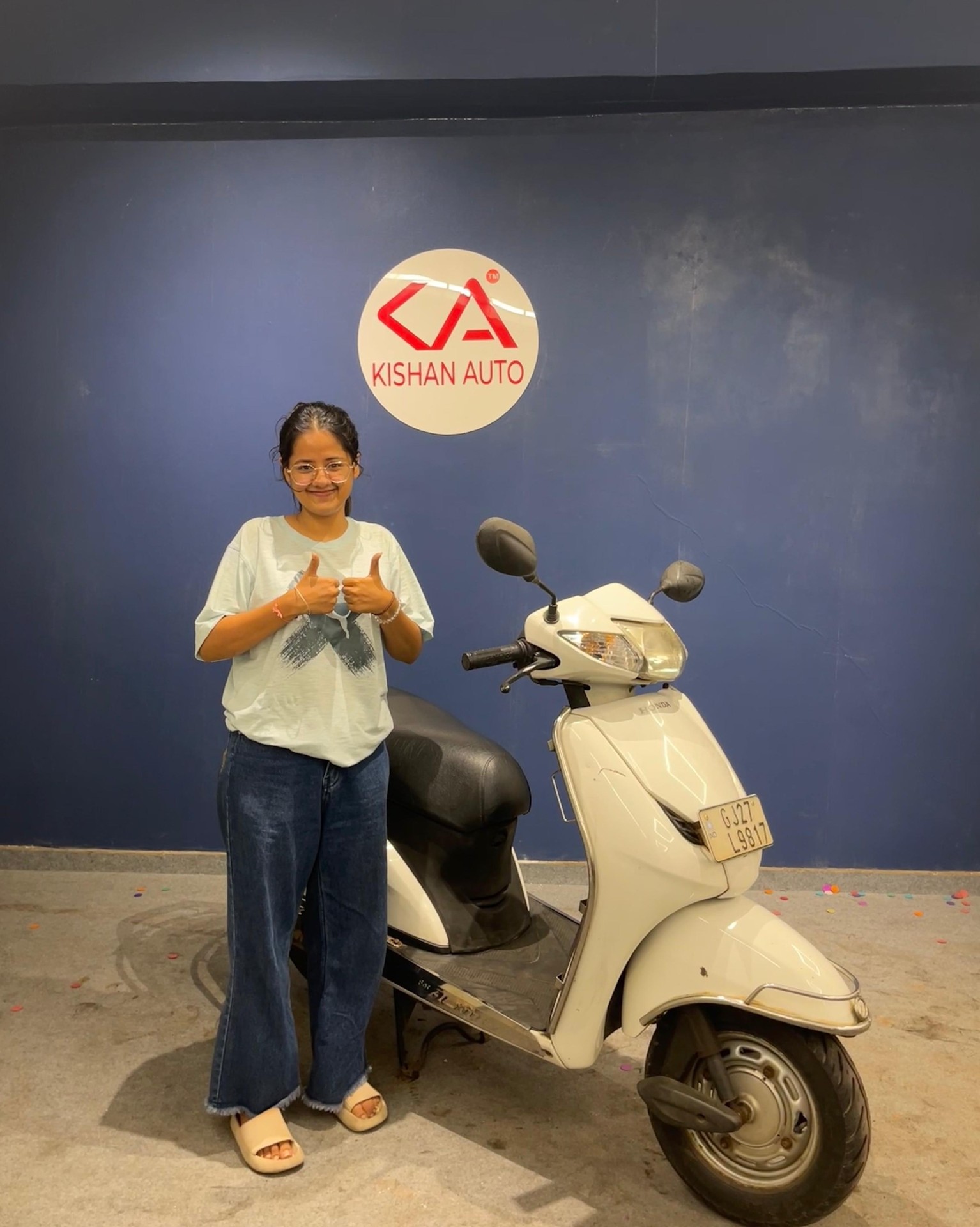 Happy Kishan Auto customer