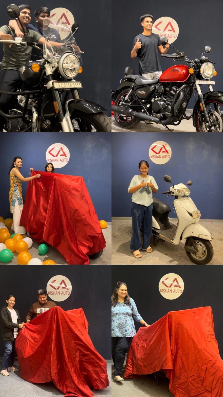Happy Kishan Auto customer