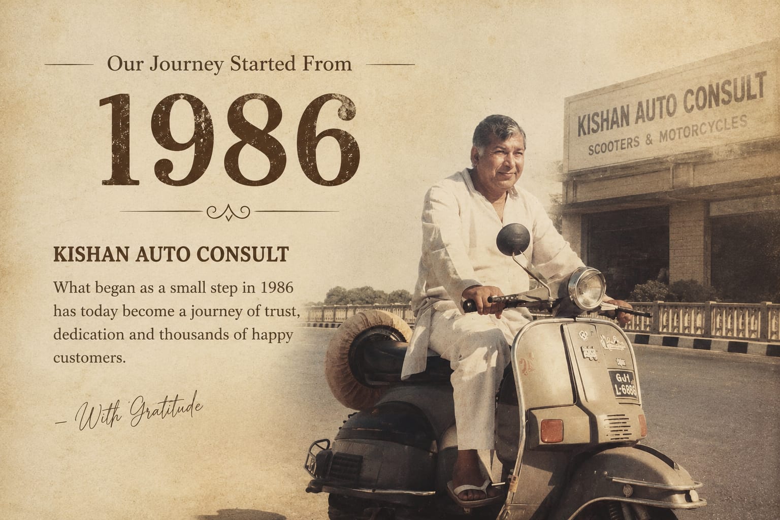 Kishan Auto Consult, established 1986